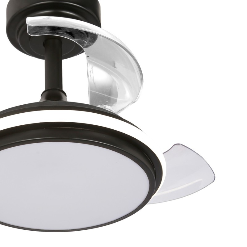 Cristal Record-Ανεμιστήρας οροφής Antila Mini XS LED 35W Μαύρο ΚΩΔ.-85-403-40-180