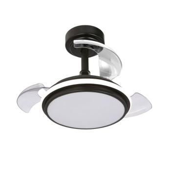 Cristal Record-Ανεμιστήρας οροφής Antila Mini XS LED 35W Μαύρο ΚΩΔ.-85-403-40-180