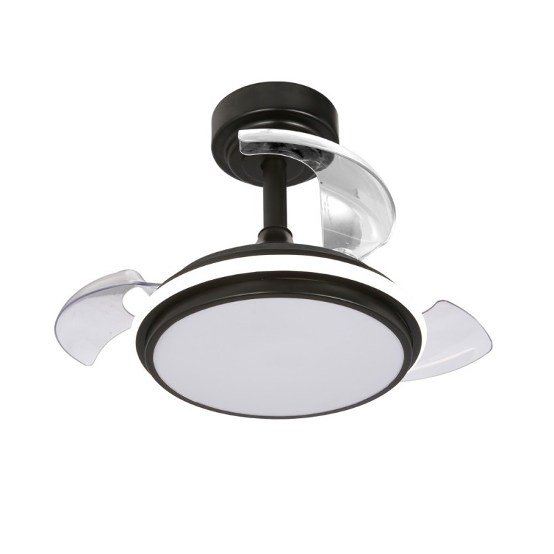 Cristal Record-Ανεμιστήρας οροφής Antila Mini XS LED 35W Μαύρο ΚΩΔ.-85-403-40-180