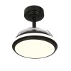 Cristal Record-Ανεμιστήρας οροφής Antila Mini XS LED 35W Μαύρο ΚΩΔ.-85-403-40-180