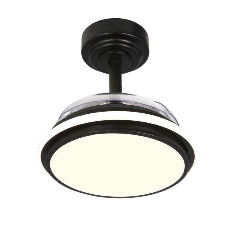 Cristal Record-Ανεμιστήρας οροφής Antila Mini XS LED 35W Μαύρο ΚΩΔ.-85-403-40-180