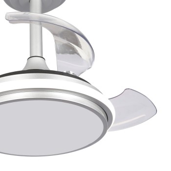Cristal Record-Ανεμιστήρας οροφής Antila Mini XS LED 35W Γκρι ΚΩΔ.-85-403-40-281