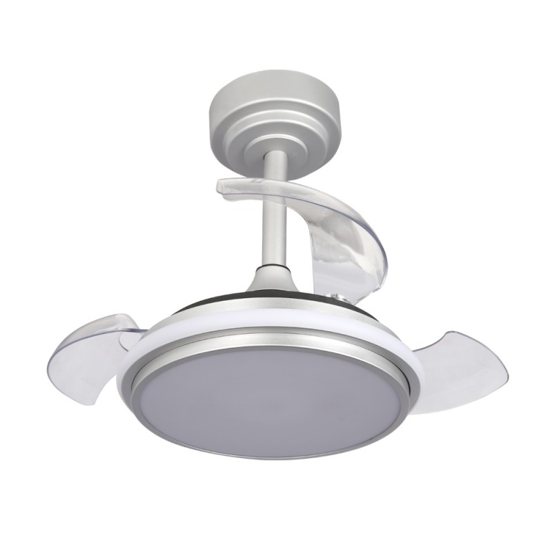 Cristal Record-Ανεμιστήρας οροφής Antila Mini XS LED 35W Γκρι ΚΩΔ.-85-403-40-281