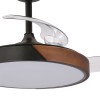 Cristal Record-Ανεμιστήρας οροφής Taoro LED 72W Μαύρο ΚΩΔ.-85-500-42-180