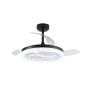 Cristal Record-Ανεμιστήρας οροφής Naira LED 50W Μαύρο ΚΩΔ.-85-301-10-180