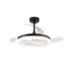 Cristal Record-Ανεμιστήρας οροφής Naira LED 50W Μαύρο ΚΩΔ.-85-301-10-180