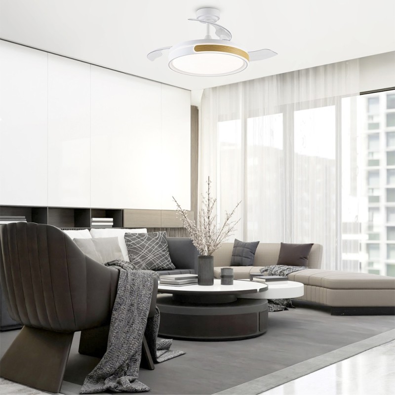 Cristal Record-Ανεμιστήρας οροφής Movic LED 72W ΚΩΔ.-85-101-42-106
