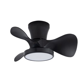 Cristal Record-Ανεμιστήρας οροφής Moll LED 20W Μαύρο ΚΩΔ.-85-401-22-180