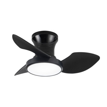 Cristal Record-Ανεμιστήρας οροφής Reel LED 20W Μαύρο ΚΩΔ.- 85-400-22-180