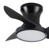 Cristal Record-Ανεμιστήρας οροφής Reel LED 20W Μαύρο ΚΩΔ.- 85-400-22-180