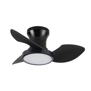 Cristal Record-Ανεμιστήρας οροφής Reel LED 20W Μαύρο ΚΩΔ.- 85-400-22-180