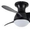 Cristal Record-Ανεμιστήρας οροφής Epona LED 20W ΚΩΔ.-85-102-22-180