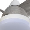 Cristal Record-Ανεμιστήρας Οροφής Bryan Mini LED 18W ΚΩΔ.-85-108-60-105
