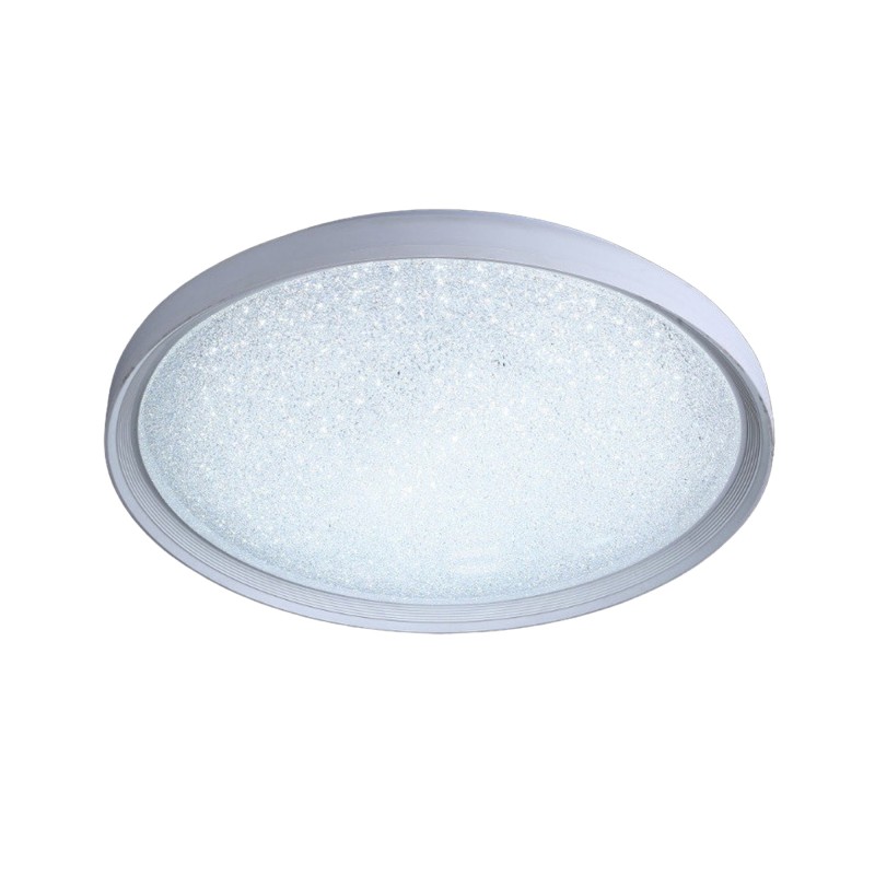 Cristal Record-Gloss Φωτιστικό Οροφής LED με δυνατότητα ρύθμισης φωτεινότητας 40W 2800Lm CCT