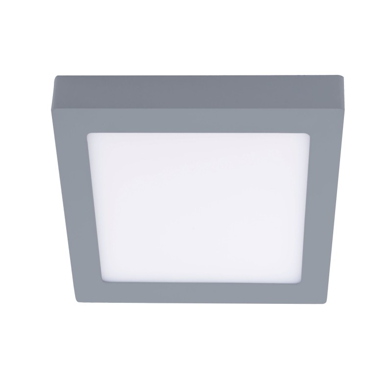 Novo Plus Surface Mounted LED Downlight SQ 6W Grey