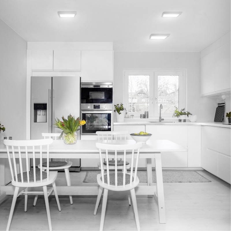 Novo Plus Surface Mounted LED Downlight SQ 6W White