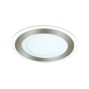 Cristal Record-Kairo Φωτιστικό Οροφής LED 6W 3000K Στρογγυλό, Νίκελ
