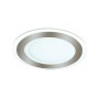 Cristal Record-Kairo Φωτιστικό Οροφής LED 6W 3000K Στρογγυλό, Νίκελ