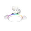 Cristal Record-Ανεμιστήρας οροφής Antila Mini XS LED 40W Λευκός ΚΩΔ.-85-094-22-100