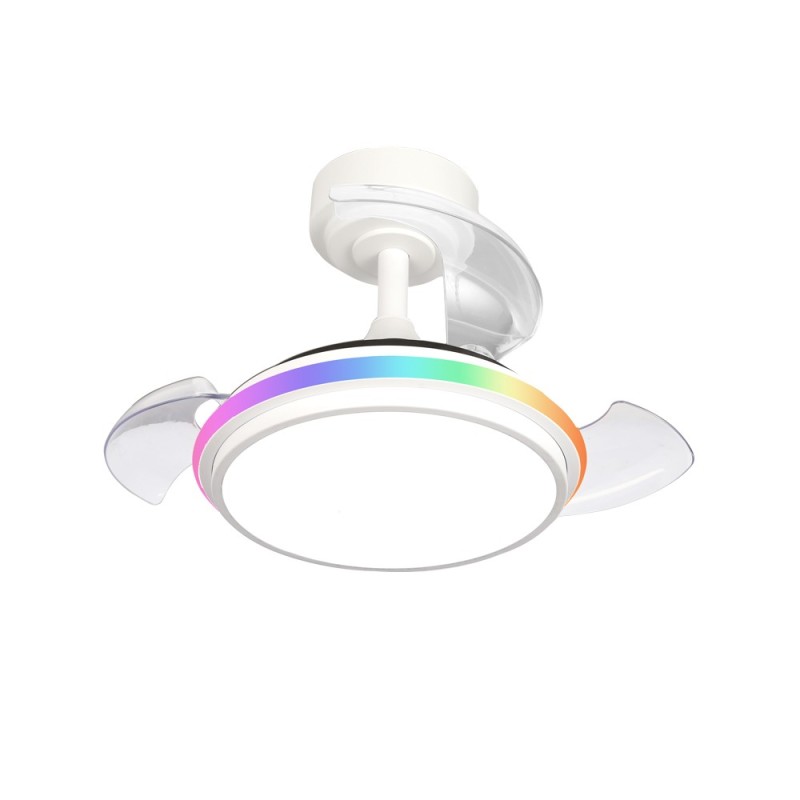Cristal Record-Ανεμιστήρας οροφής Antila Mini XS LED 40W Λευκός ΚΩΔ.-85-094-22-100