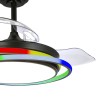 Cristal Record-Ανεμιστήρας οροφής Antila Mini LED 45W Μαύρος ΚΩΔ.-85-094-36-180