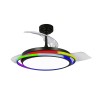 Cristal Record-Ανεμιστήρας οροφής Antila LED 65W Μαύρος ΚΩΔ.-85-094-42-180