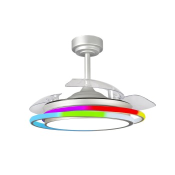 Cristal Record-Ανεμιστήρας οροφής Antila LED 65W Γκρι ΚΩΔ.-85-094-42-281