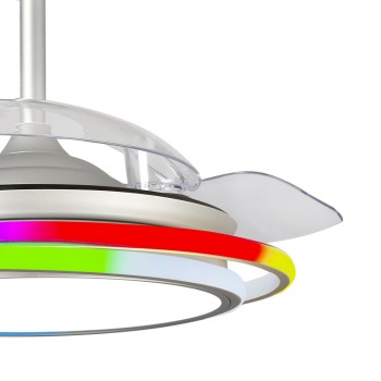 Cristal Record-Ανεμιστήρας οροφής Antila LED 65W Γκρι ΚΩΔ.-85-094-42-281