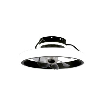 Cristal Record-Ανεμιστήρας οροφής Dinirot LED 50W Black ΚΩΔ.-85-009-50-180