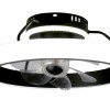 Cristal Record-Ανεμιστήρας οροφής Dinirot LED 50W Black ΚΩΔ.-85-009-50-180