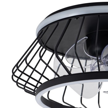 Cristal Record-Ανεμιστήρας οροφής Cobra Black LED 50W ΚΩΔ.-85-924-30-180