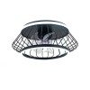 Cristal Record-Ανεμιστήρας οροφής Cobra Black LED 50W ΚΩΔ.-85-924-30-180