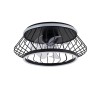 Cristal Record-Ανεμιστήρας οροφής Cobra Black LED 50W ΚΩΔ.-85-924-30-180