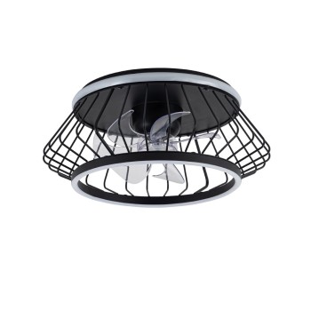 Cristal Record-Ανεμιστήρας οροφής Cobra Black LED 50W ΚΩΔ.-85-924-30-180