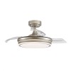 Cristal Record-Moss Nickel Ανεμιστήρας οροφής LED 72W ΚΩΔ.-85-065-72-002