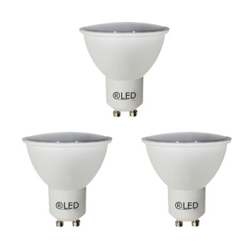 Pack of 3 GU10 LED bulbs 5W 450Lm 4000K