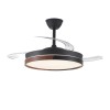 Cristal Record-Ανεμιστήρας οροφής Ecoro LED 45W Μαύρο ΚΩΔ.-85-069-25-180