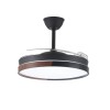 Cristal Record-Ανεμιστήρας οροφής Ecoro LED 45W Μαύρο ΚΩΔ.-85-069-25-180