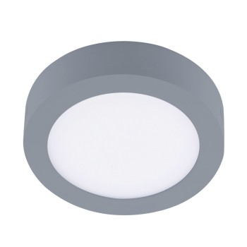 Cristal Record-Know Φωτιστικό Οροφής LED 12W 4000K Στρογγυλό, Γκρι