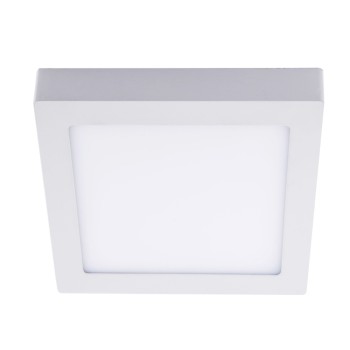 Cristal Record-Know Φωτιστικό Οροφής LED 6W 4000K τετράγωνο, λευκό