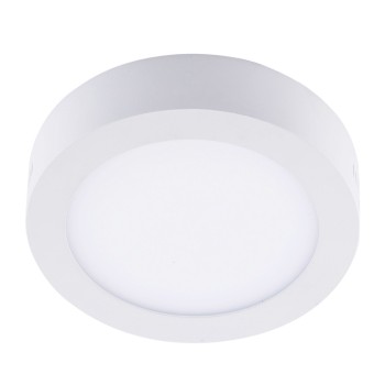 Cristal Record-Know Φωτιστικό Οροφής LED 6W 4000K Στρογγυλό, Λευκό