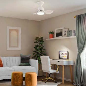 Cristal Record-Ανεμιστήρας οροφής Julie LED 20W ΚΩΔ.-85-104-66-100