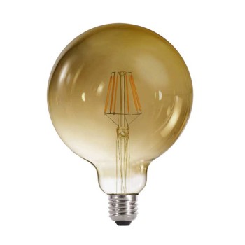 LED Bulb Smoked G125 E27 6W 400Lm 4000K