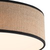 Cristal Record-Fabi Φωτιστικό οροφής LED 65W 4300 Lm CCT, Καφέ