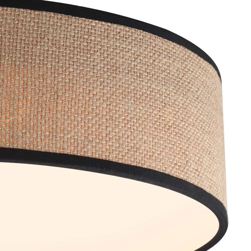 Cristal Record-Fabi Φωτιστικό οροφής LED 65W 4300 Lm CCT, Καφέ