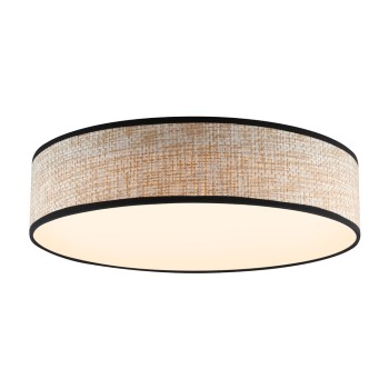 Cristal Record-Fabi Φωτιστικό οροφής LED 65W 4300 Lm CCT, Ανοιχτό καφέ