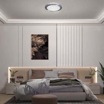 Cristal Record-Milea Φωτιστικό οροφής LED 25W 2000Lm 4000K