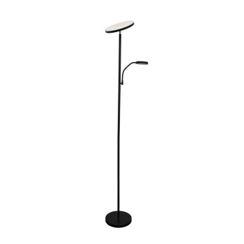 Cristal Record-Denzel Φωτιστικό δαπέδου LED Μαύρο 30+6W 3000lm