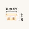 LED Short Module Bulb 7W 700Lm. 3CCT