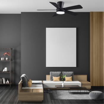 Cristal Record-Ανεμιστήρας οροφής Benda 5 LED 28W 2800Lm ΚΩΔ.-85-111-05-180